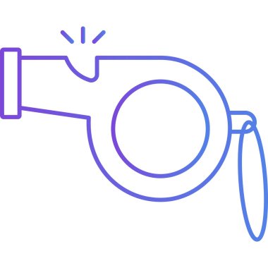 Dürbün. Web simgesi basit illüstrasyon