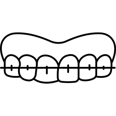 Dört dişli bir tel çizimi.