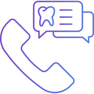 Diş fırçası ve dişi olan bir telefon.