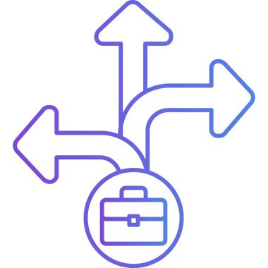 yön simgesi, basit vektör illüstrasyon tasarımı