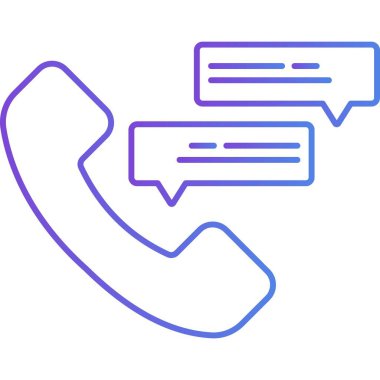 Çağrı merkezi ikon vektörü. İnce çizgi işareti. izole edilmiş sınır sembolü çizimi