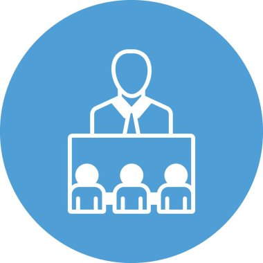 izleyici vektörü düz simge