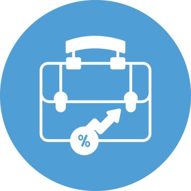 İş simgesinin vektör illüstrasyonu