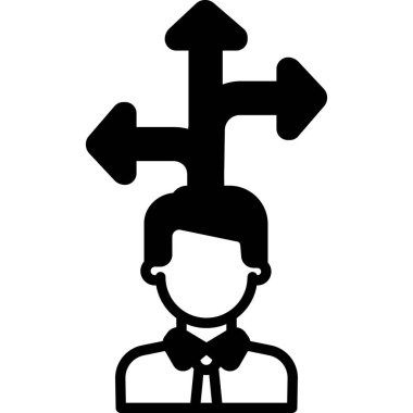 avatar man ana simge biçimi ile baş simge