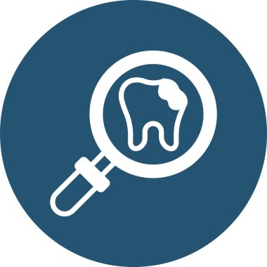 diş simgesi vektör illüstrasyonlu diş