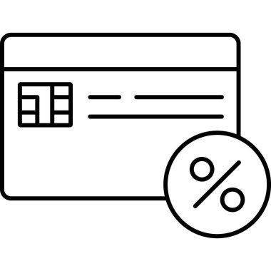 İndirimli kart izole edilmiş arkaplanı düzenlemek ve düzenlemek kolay