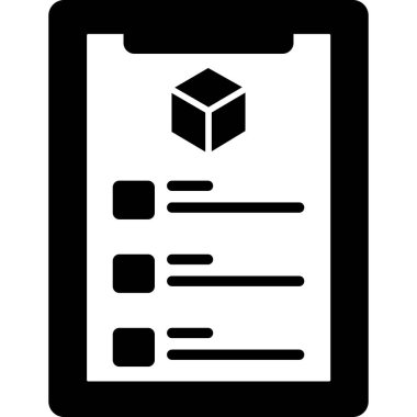 Dağıtım Kontrol Listesi izole edilmiş arkaplanı düzenlemek ve düzenlemek kolay