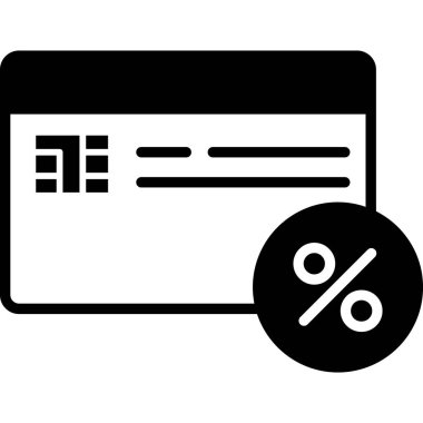 İndirimli kart izole edilmiş arkaplanı düzenlemek ve düzenlemek kolay