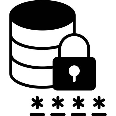 vektör tasarımında veri merkezi simgesi