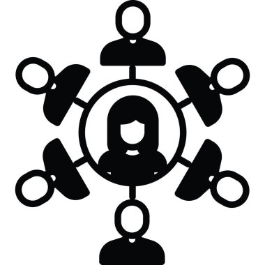 Kabartma biçiminde kitle finansmanı vektör simgesi 