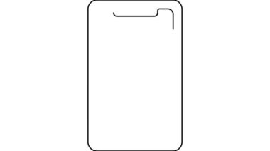 Cep telefonunun basit simgesi