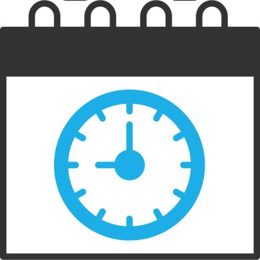 vektör Takvimi Simgesi illüstrasyonu