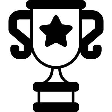 Kupa Ödülü vektör simgesi
