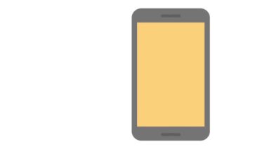 İzole edilmiş bir arkaplan ile Bluetooth sabit hat canlandırması