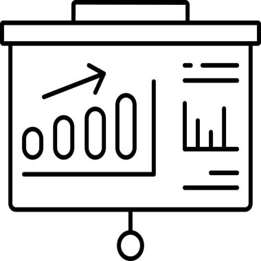 İzole edilmiş arkaplanı olan analiz kurulu illüstrasyonu
