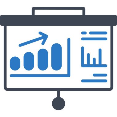 İzole edilmiş arkaplanı olan analiz kurulu illüstrasyonu