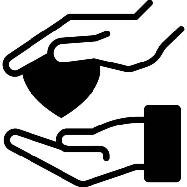  İzole edilmiş bir geçmişi olan hayırsever bir illüstrasyon