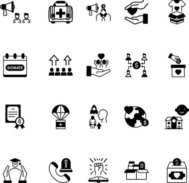 İzole edilmiş arkaplan ile Yardım Desteği illüstrasyonuName