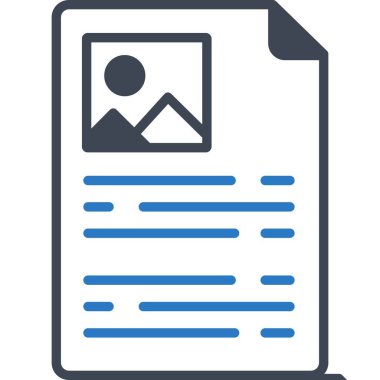 İzole edilmiş arkaplana sahip makale illüstrasyonu