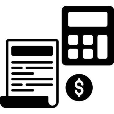 Münferit geçmişe sahip bütçe illüstrasyonu 