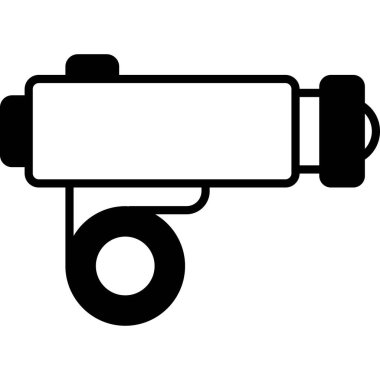 İzole edilmiş arka planda motosiklet ışığı illüstrasyonu 