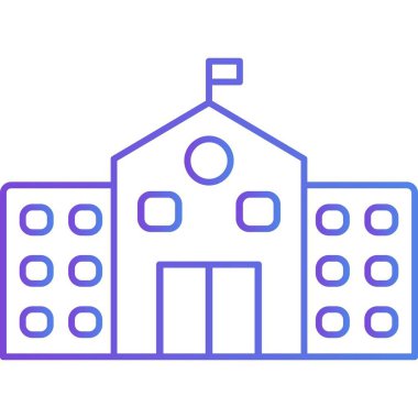 İzole edilmiş arkaplana sahip sinema illüstrasyonu