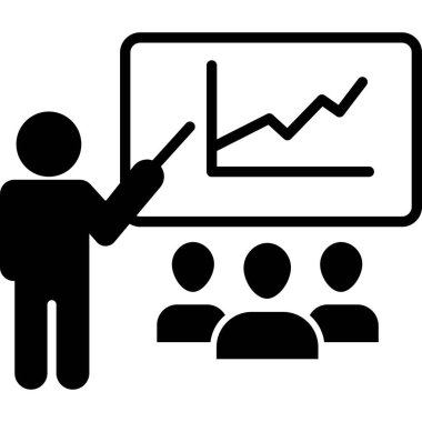 İzole edilmiş arkaplan ile iş büyümesi illüstrasyonu