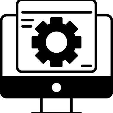 İzole edilmiş arkaplan ile gelişim illüstrasyonu