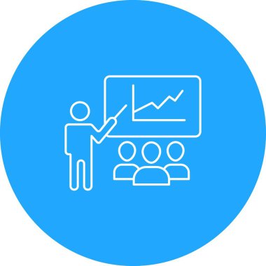 İzole edilmiş arkaplan ile iş büyümesi illüstrasyonu