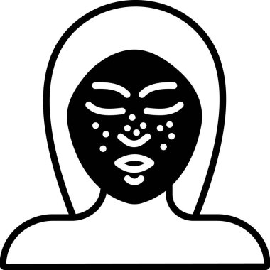 İzole edilmiş arkaplan ile sivilce illüstrasyonu