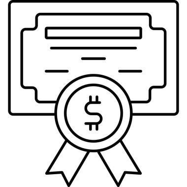 İzole edilmiş arka plana sahip iş derecesi illüstrasyonuName 