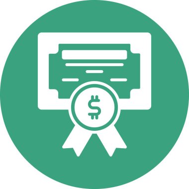 İzole edilmiş arka plana sahip iş derecesi illüstrasyonuName 