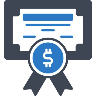 İzole edilmiş arka plana sahip iş derecesi illüstrasyonuName 