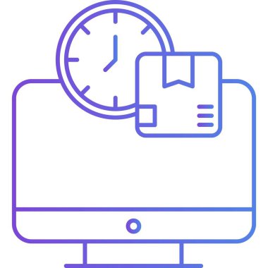 Teslimat durumu güncellemesi izole edilmiş arkaplan resimlerini gösterir 