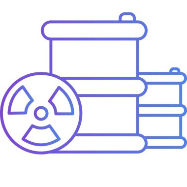İzole edilmiş arkaplan ile varil illüstrasyonu 