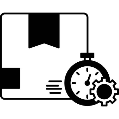 İzole edilmiş arkaplanı olan lojistik gösterge paneli 