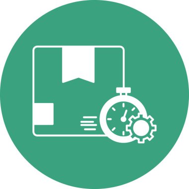 İzole edilmiş arkaplanı olan lojistik gösterge paneli 