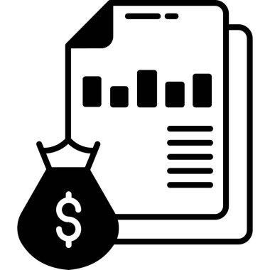 İzole edilmiş arkaplan ile iş büyümesi illüstrasyonu