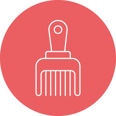 İzole edilmiş arkaplan ile tarama illüstrasyonu