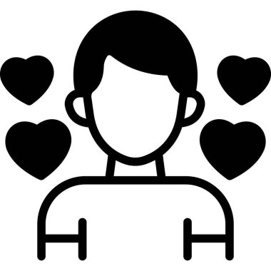 İzole edilmiş arka planı olan hoş bir illüstrasyon 