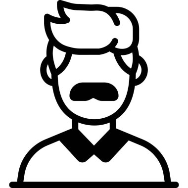 İzole edilmiş bir geçmişi olan baba çizimi 