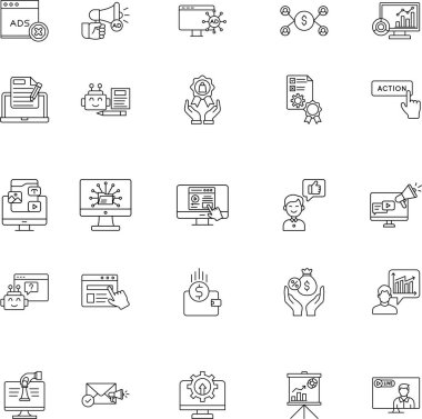  İzole edilmiş arka plana sahip dijital pazarlama illüstrasyonuName 