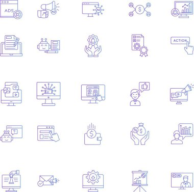  İzole edilmiş arka plana sahip dijital pazarlama illüstrasyonuName 