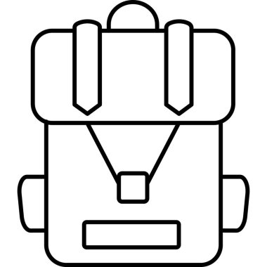 İzole edilmiş arkaplana sahip çanta paketi resimlemesi 