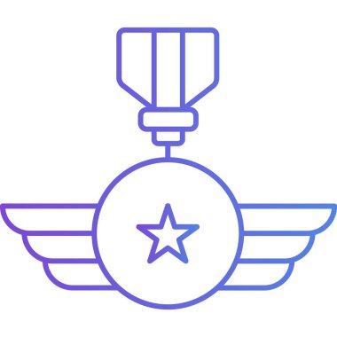 İzole edilmiş geçmişi olan Ordu Madalyası 