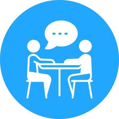  izole edilmiş arkaplan ile konuşma illüstrasyonu 