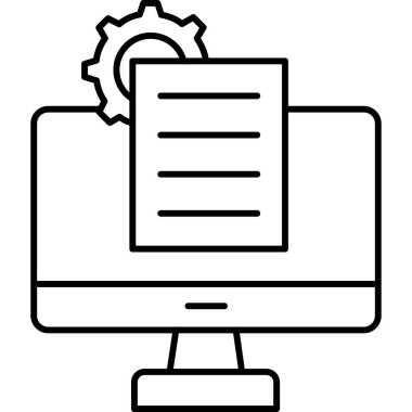 İzole edilmiş arkaplanı olan günlük illüstrasyonu 