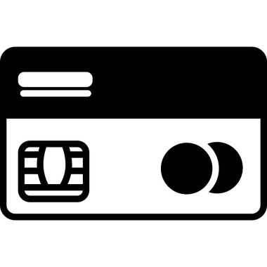 İzole edilmiş geçmişe sahip kredi kartı illüstrasyonuName 