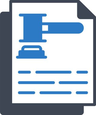 İzole edilmiş arka plana sahip Mahkeme Yönetimi illüstrasyonu 