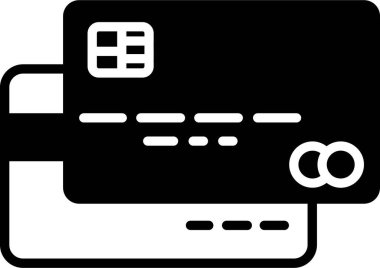   İzole edilmiş geçmişe sahip kredi kartı illüstrasyonuName 